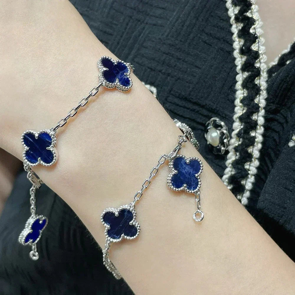 [Ornora Jewelry]CLOVER 5 MOTIF PIETERSITE BRACELET COLLECTION