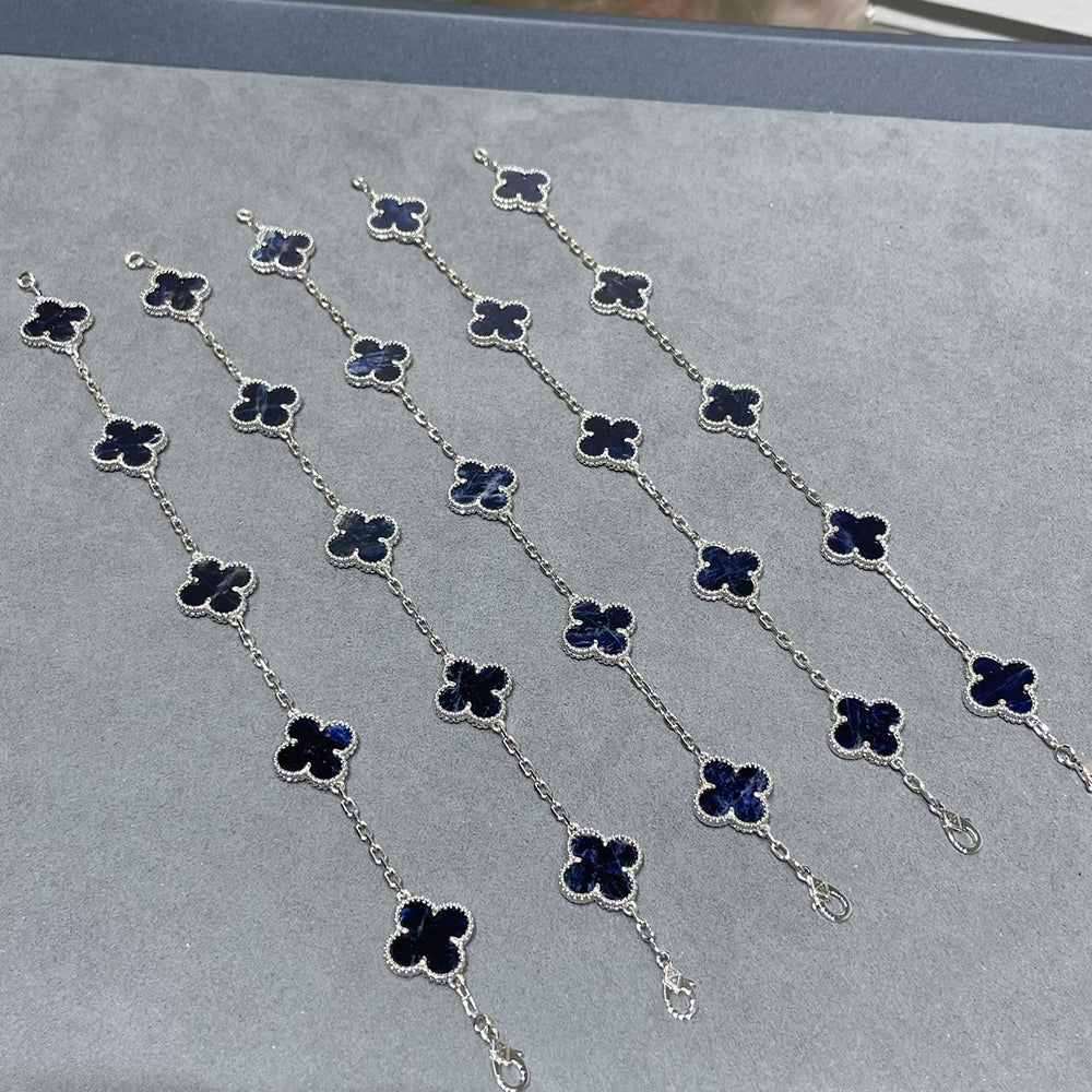 [Ornora Jewelry]CLOVER 5 MOTIF PIETERSITE BRACELET COLLECTION