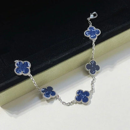 [Ornora Jewelry]CLOVER 5 MOTIF PIETERSITE BRACELET COLLECTION