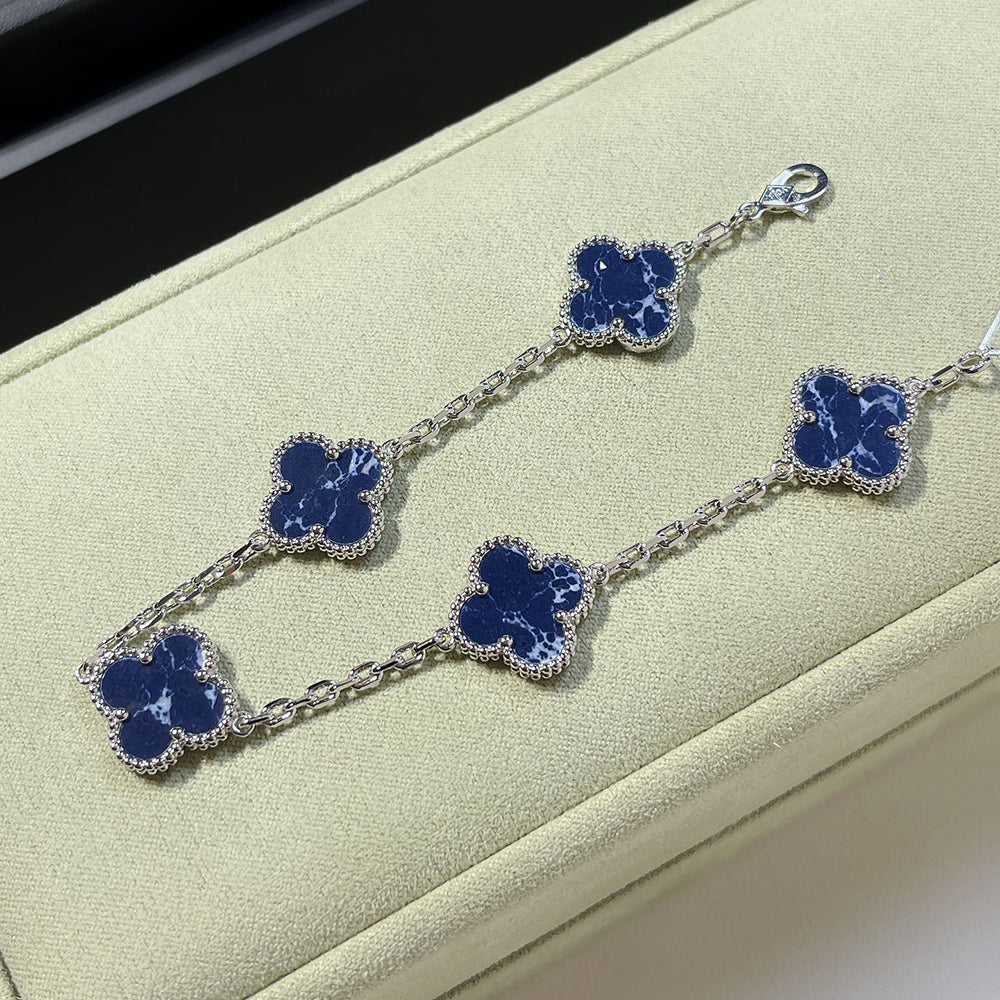 [Ornora Jewelry]CLOVER 5 MOTIF PIETERSITE BRACELET COLLECTION