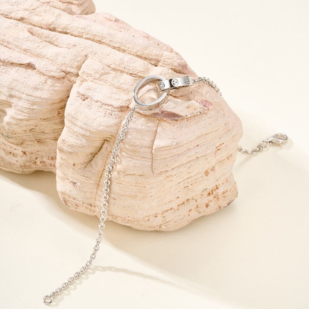 [Ornora Jewelry]LOVE BRACELET DOUBLE RING