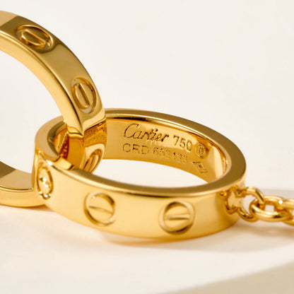 [Ornora Jewelry]LOVE BRACELET DOUBLE RING