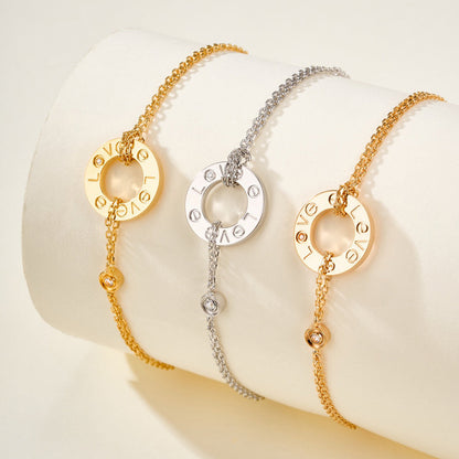 [Ornora Jewelry]LOVE BRACELET 2 DIAMOND