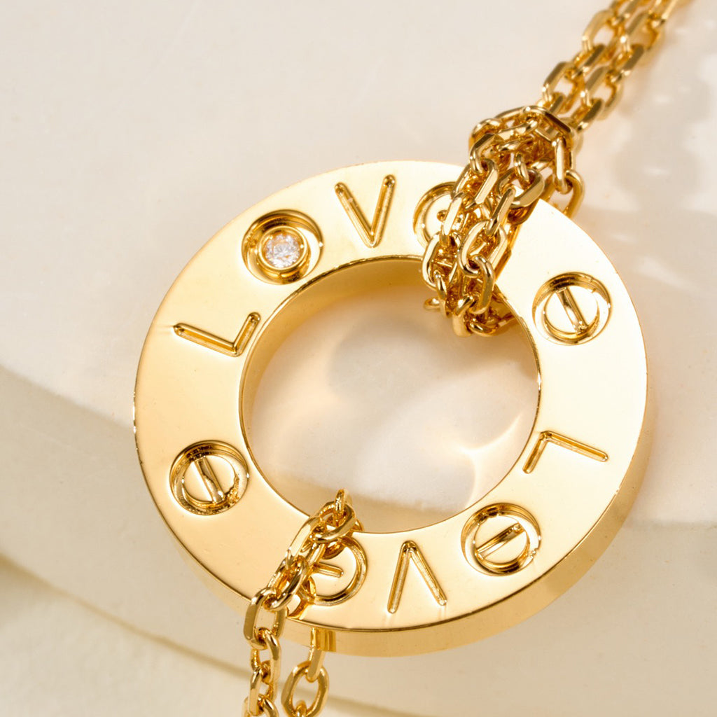 [Ornora Jewelry]LOVE BRACELET 2 DIAMOND