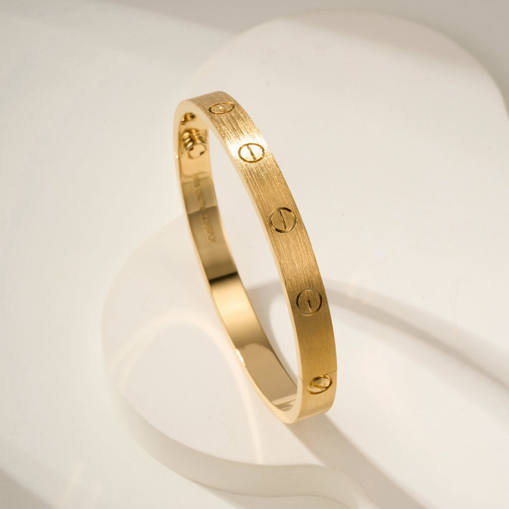 [Ornora Jewelry]LOVE BRACELET 6.1MM BRUSHED