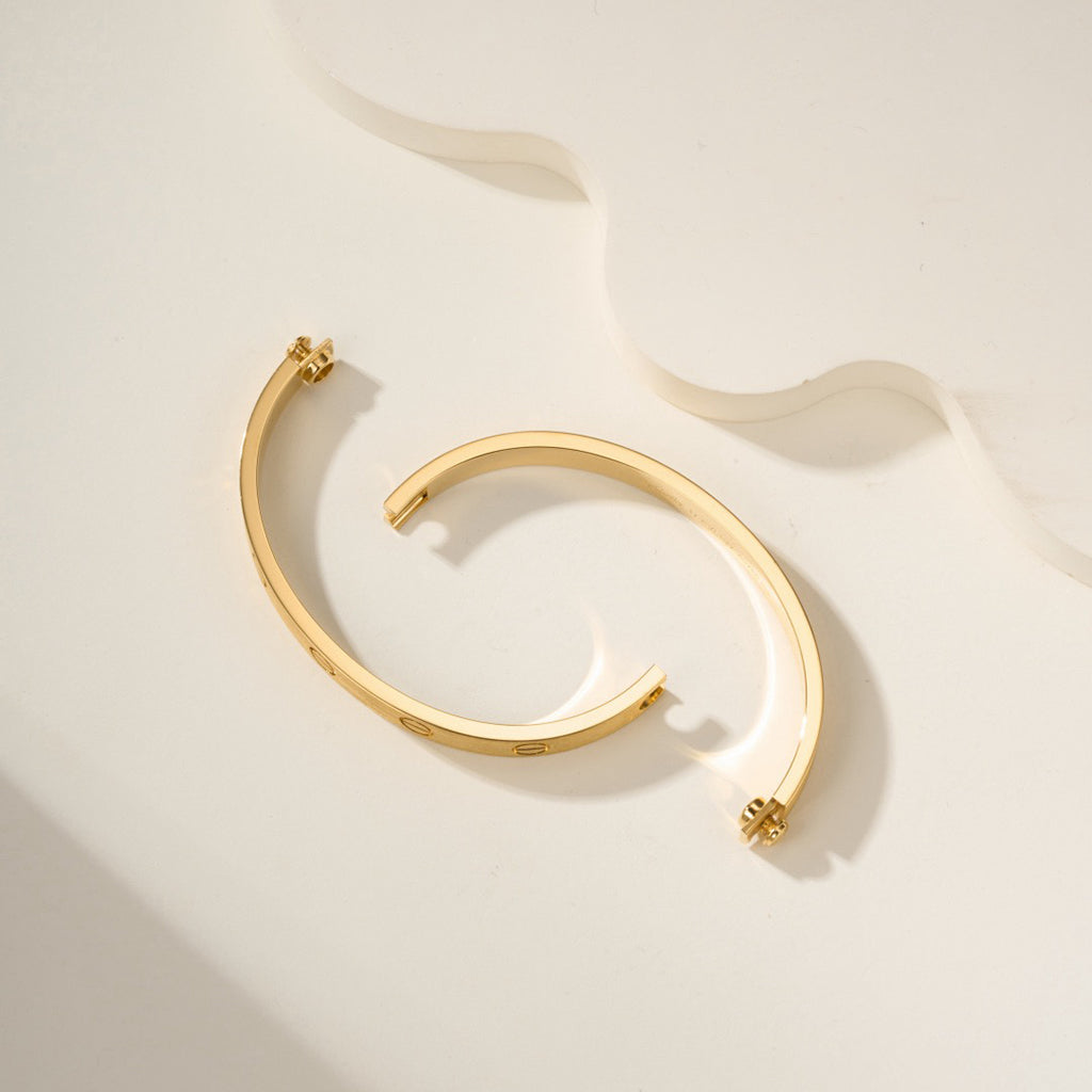 [Ornora Jewelry]LOVE BRACELET 6.1MM BRUSHED