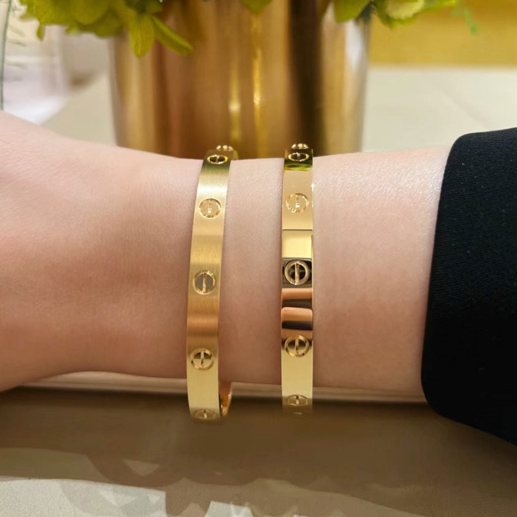 [Ornora Jewelry]LOVE BRACELET 6.1MM BRUSHED