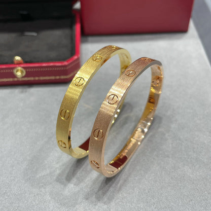 [Ornora Jewelry]LOVE BRACELET 6.1MM BRUSHED