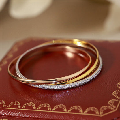 [Ornora Jewelry]TRINITY 2.8MM SMALL BRACELET