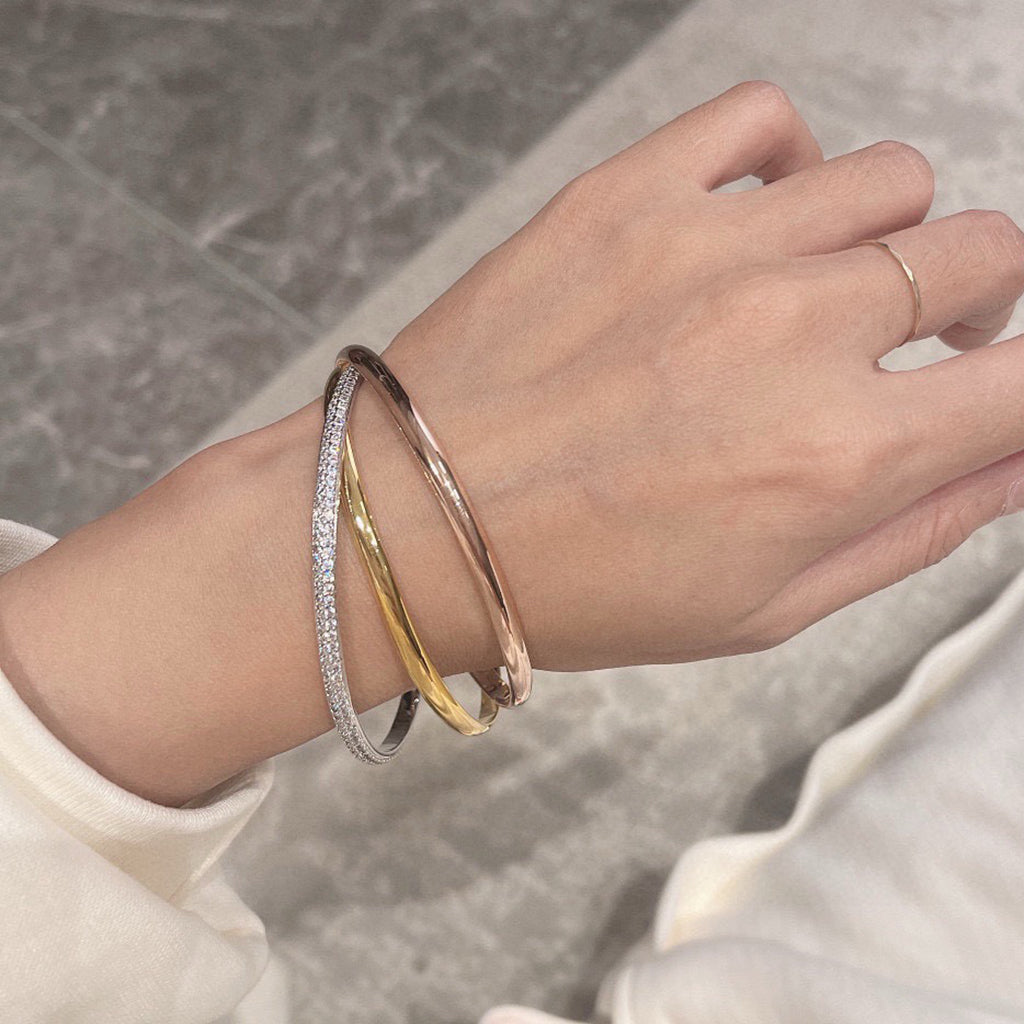[Ornora Jewelry]TRINITY 2.8MM SMALL BRACELET