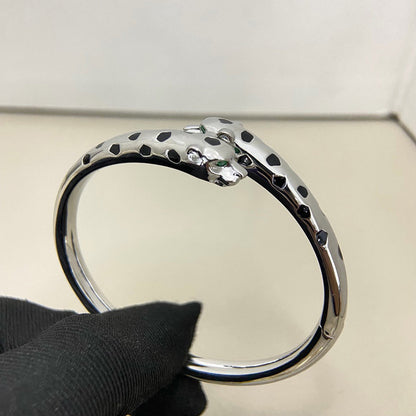 [Ornora Jewelry]PANTHERE DOUBLE HEADED OPEN BRACELET