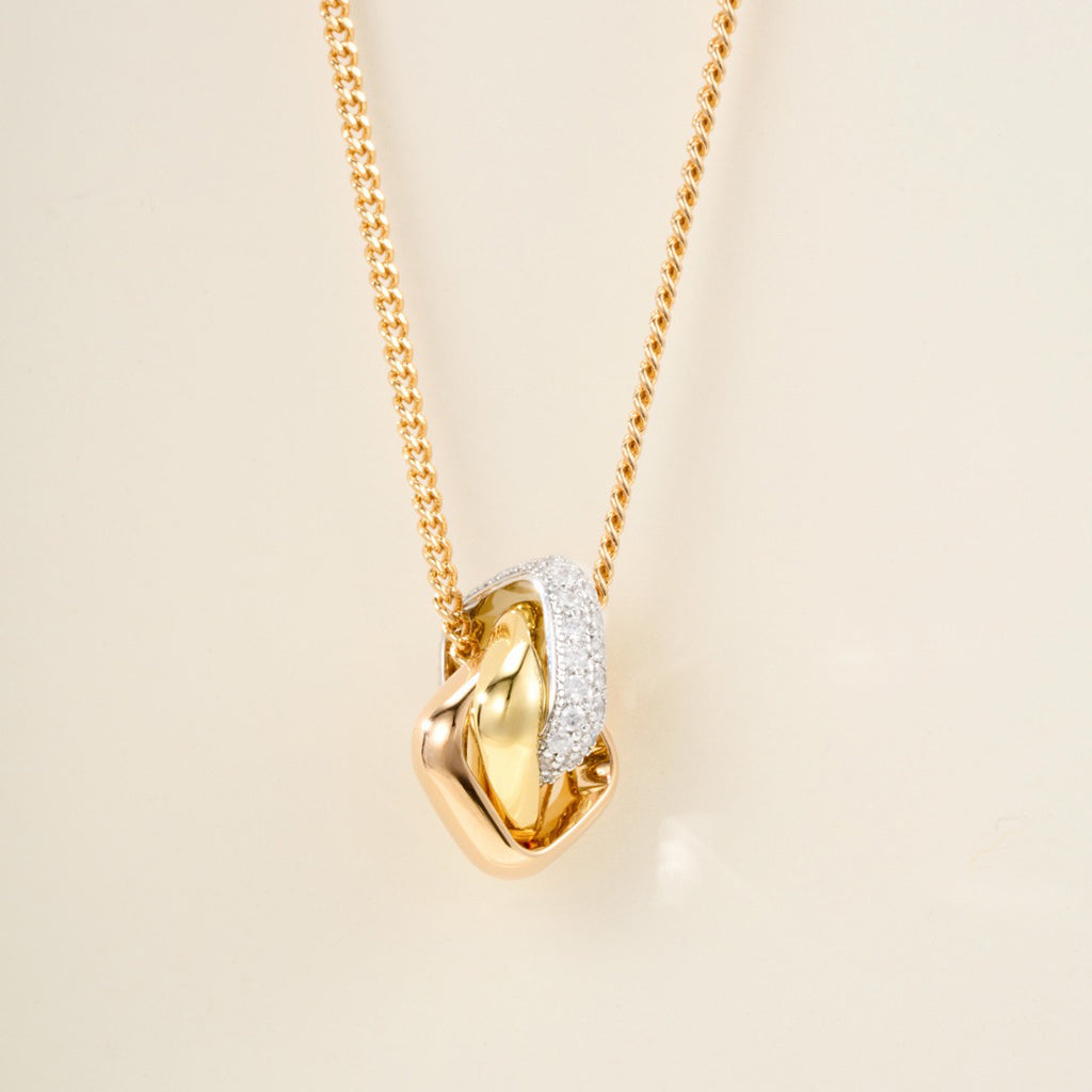 [Ornora Jewelry]TRINITY CUSHION NECKLACE COLLECTION