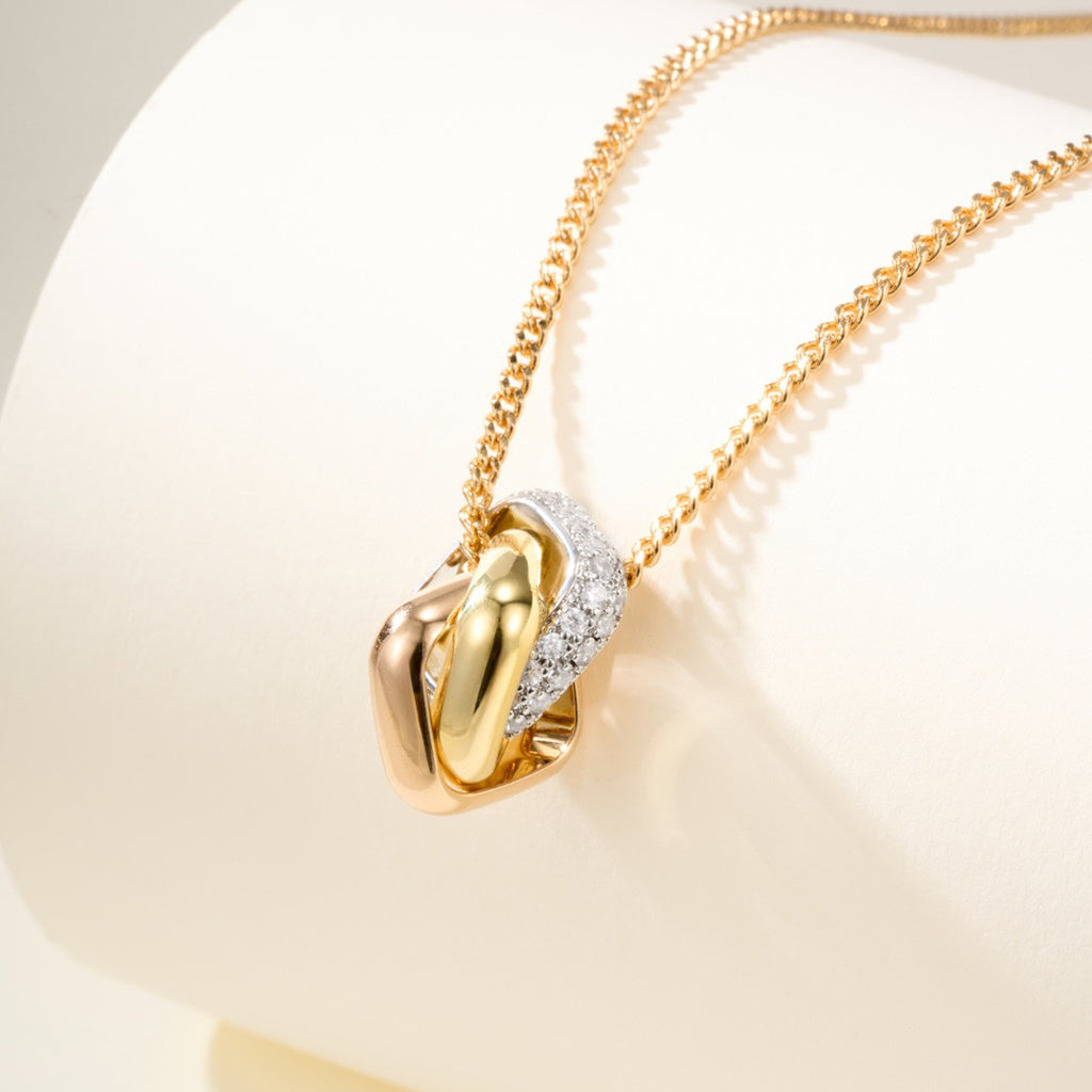 [Ornora Jewelry]TRINITY CUSHION NECKLACE COLLECTION