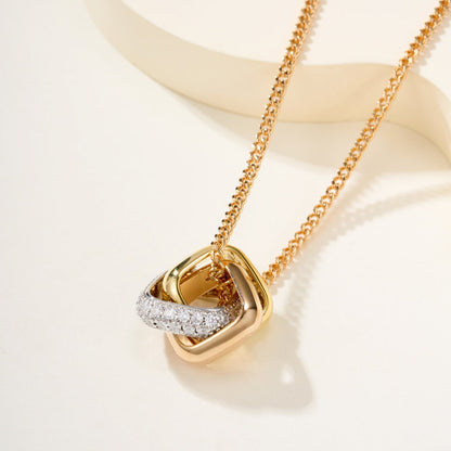 [Ornora Jewelry]TRINITY CUSHION NECKLACE COLLECTION