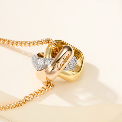 [Ornora Jewelry]TRINITY CUSHION NECKLACE COLLECTION