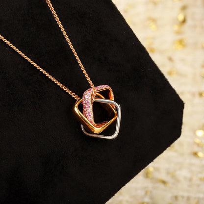 [Ornora Jewelry]TRINITY CUSHION NECKLACE COLLECTION