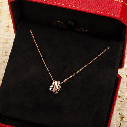 [Ornora Jewelry]TRINITY CUSHION NECKLACE COLLECTION