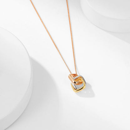 [Ornora Jewelry]TRINITY CUSHION NECKLACE COLLECTION