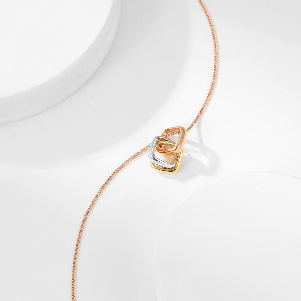 [Ornora Jewelry]TRINITY CUSHION NECKLACE COLLECTION