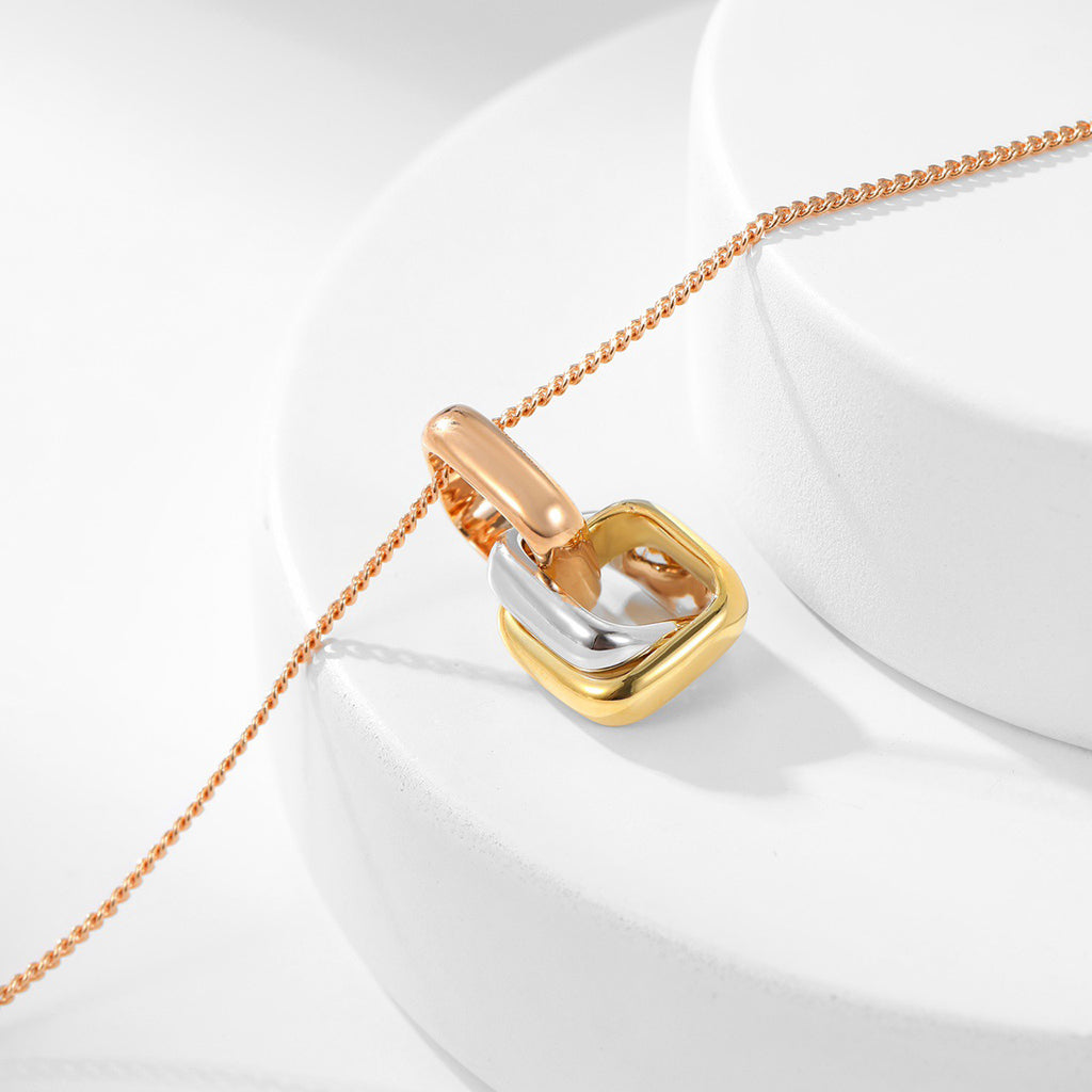 [Ornora Jewelry]TRINITY CUSHION NECKLACE COLLECTION