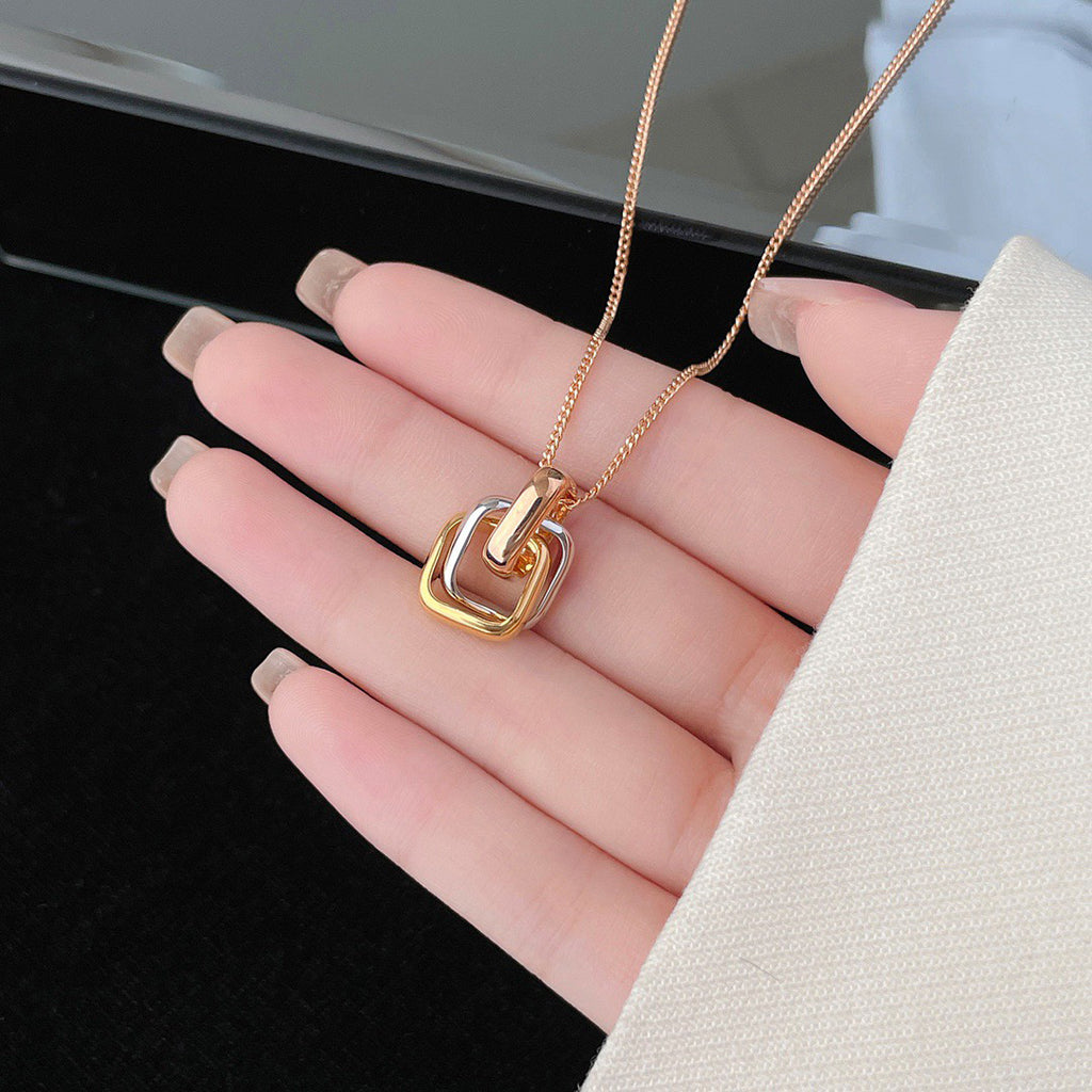 [Ornora Jewelry]TRINITY CUSHION NECKLACE COLLECTION