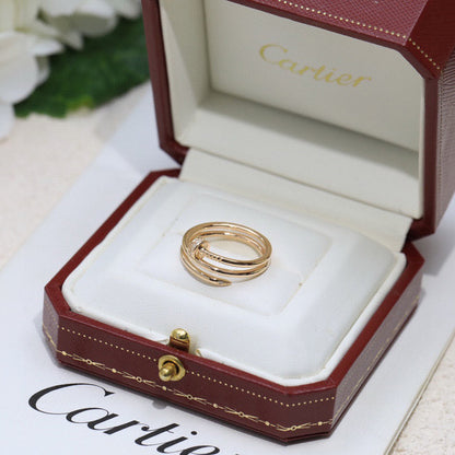 [Ornora Jewelry]JUSTE RING 4.8MM HALF DIAMOND