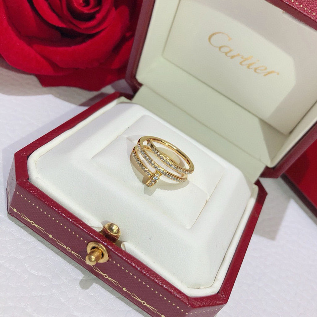 [Ornora Jewelry]JUSTE RING 4.8MM FULL DIAMOND