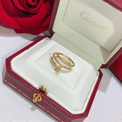 [Ornora Jewelry]JUSTE RING 4.8MM FULL DIAMOND