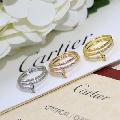 [Ornora Jewelry]JUSTE RING 4.8MM FULL DIAMOND