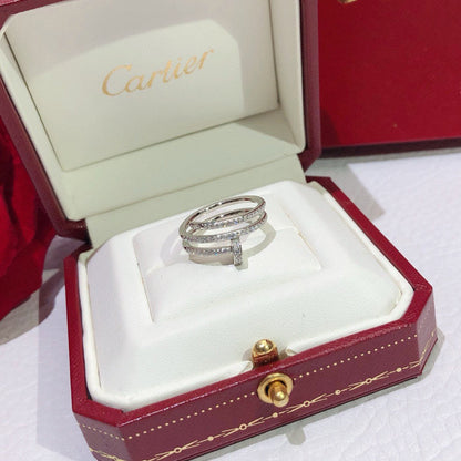 [Ornora Jewelry]JUSTE RING 4.8MM FULL DIAMOND