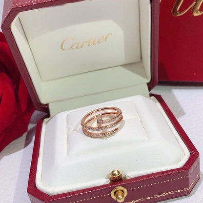 [Ornora Jewelry]JUSTE RING 4.8MM FULL DIAMOND