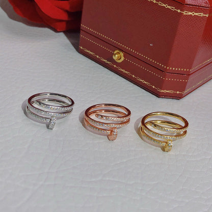 [Ornora Jewelry]JUSTE RING 4.8MM FULL DIAMOND