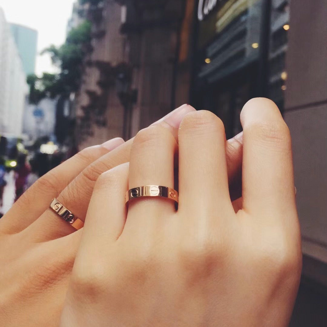 [Ornora Jewelry]LOVE RING 3.6 MM NO DIAMOND