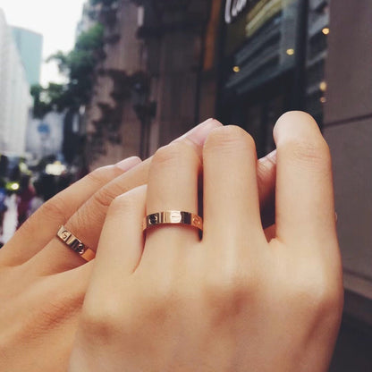 [Ornora Jewelry]LOVE RING 3.6 MM NO DIAMOND