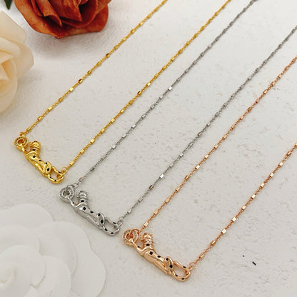 [Ornora Jewelry]PANTHERE FULL DIAMOND NECKLACE