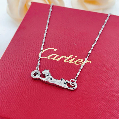 [Ornora Jewelry]PANTHERE FULL DIAMOND NECKLACE