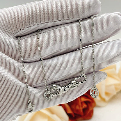 [Ornora Jewelry]PANTHERE FULL DIAMOND NECKLACE
