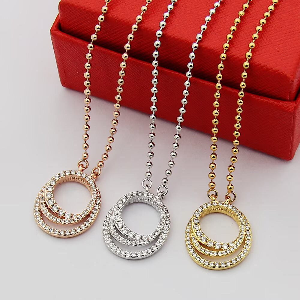 [Ornora Jewelry]ETINCELLE  FULL DIAMOND NECKLACE