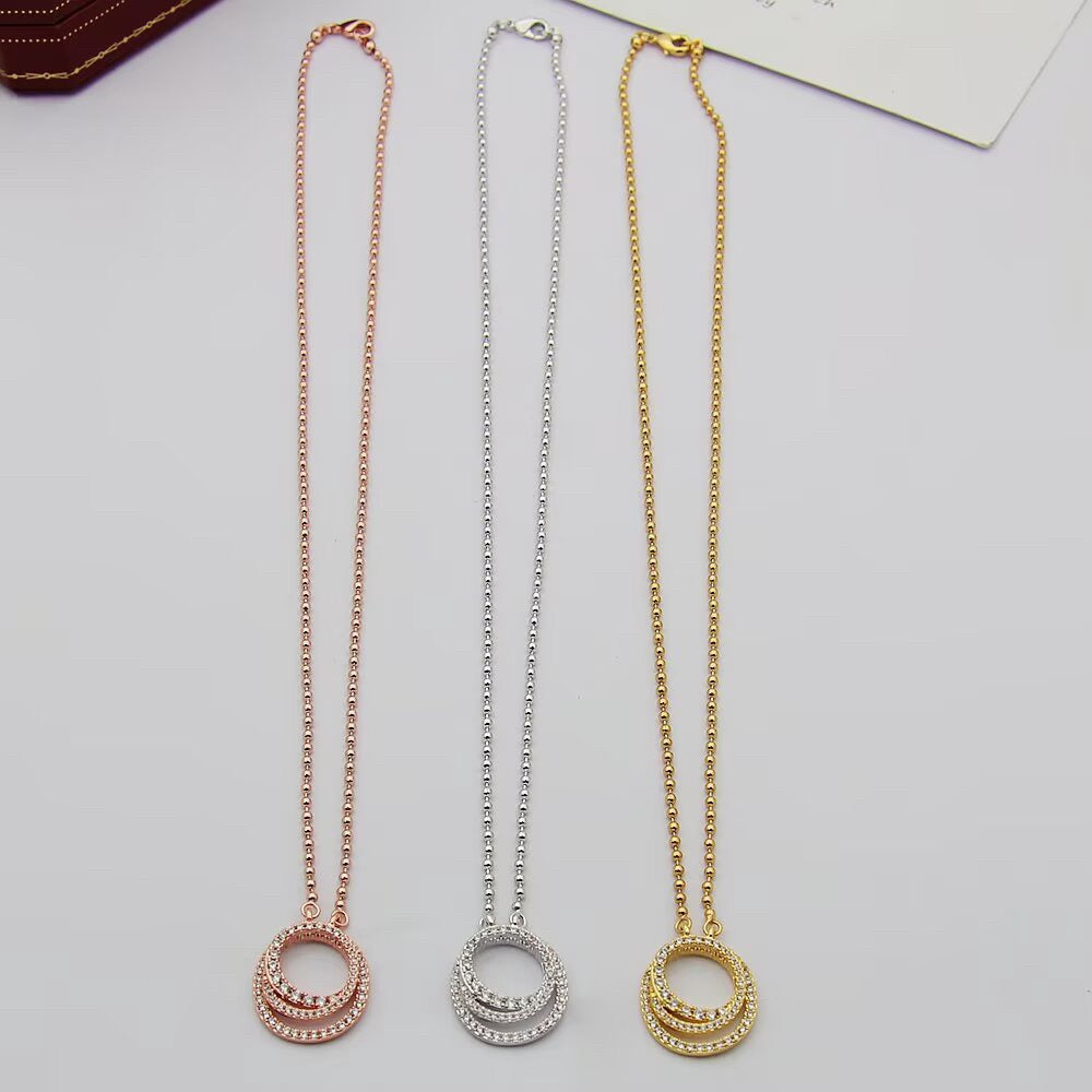 [Ornora Jewelry]ETINCELLE  FULL DIAMOND NECKLACE