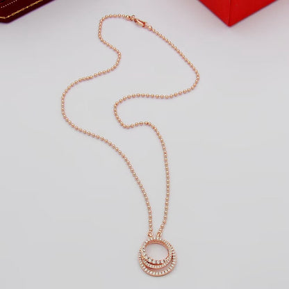 [Ornora Jewelry]ETINCELLE  FULL DIAMOND NECKLACE