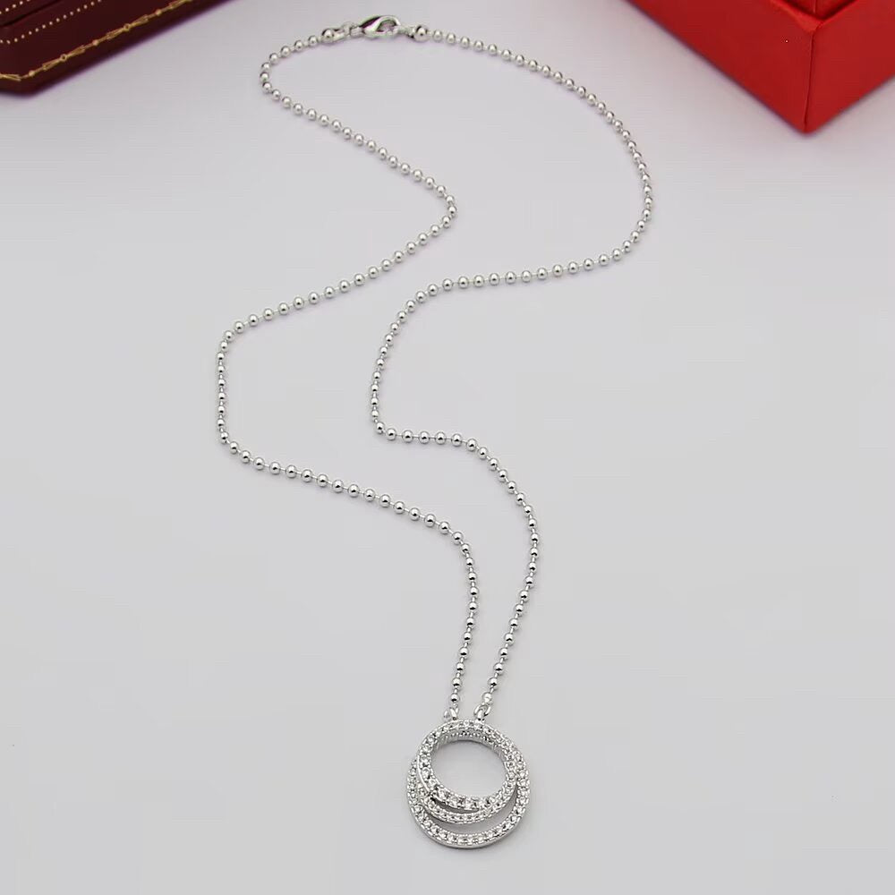 [Ornora Jewelry]ETINCELLE  FULL DIAMOND NECKLACE