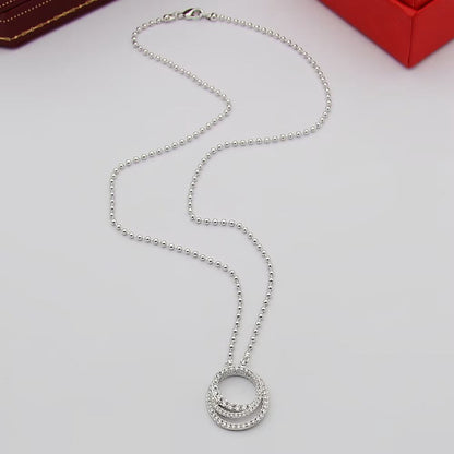 [Ornora Jewelry]ETINCELLE  FULL DIAMOND NECKLACE