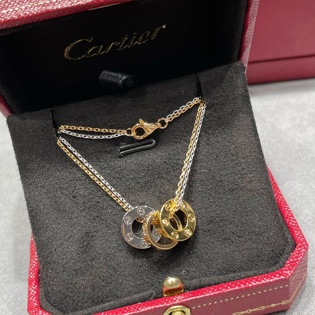 [Ornora Jewelry]LOVE 6 DIAMOND PENDANT NECKLACE