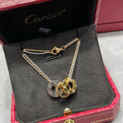 [Ornora Jewelry]LOVE 6 DIAMOND PENDANT NECKLACE