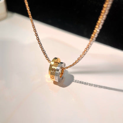 [Ornora Jewelry]LOVE 6 DIAMOND PENDANT NECKLACE