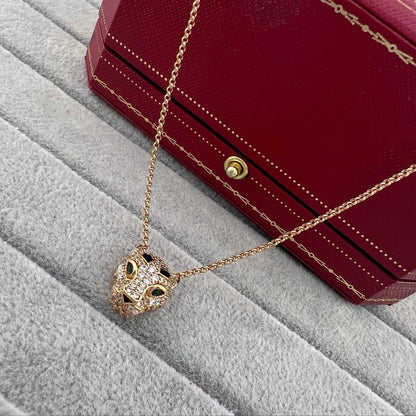[Ornora Jewelry]PANTHERE FULL DIAMOND NECKLACE