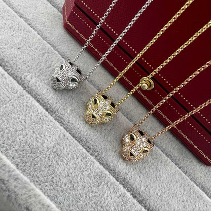 [Ornora Jewelry]PANTHERE FULL DIAMOND NECKLACE