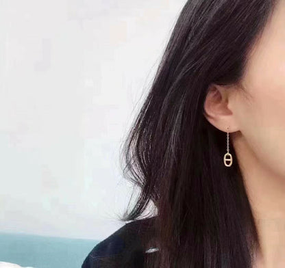 [Ornora Jewelry]CHAINE TASSEL EARRINGS