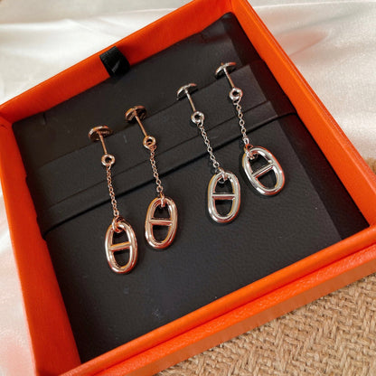 [Ornora Jewelry]CHAINE TASSEL EARRINGS