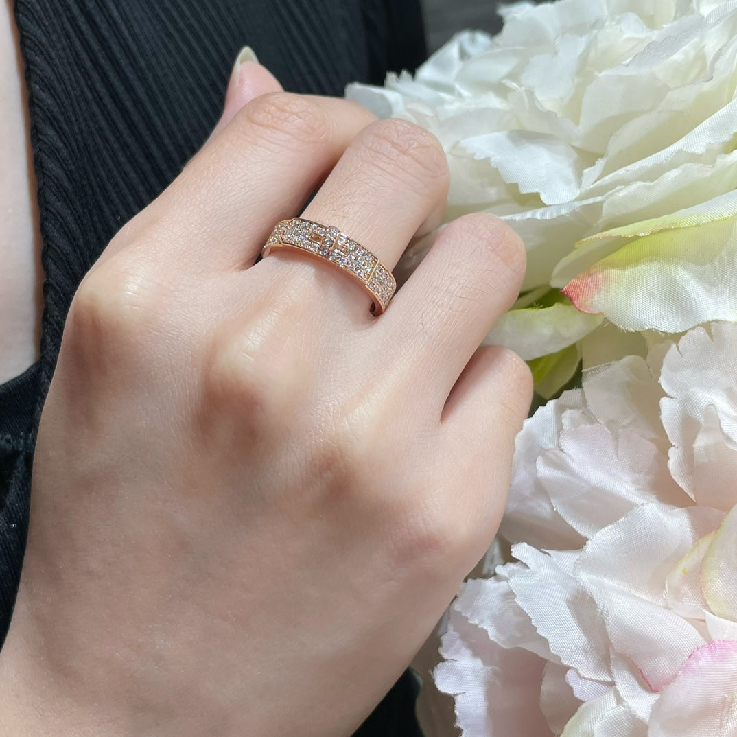 [Ornora Jewelry]KELLY PINK GOLD DIAMOND RING